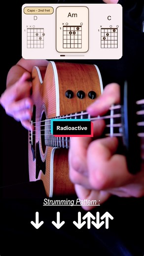 Radioactive – Imagine Dragons - Released in 2012, Radioactive marked a new direction for Imagine Dragons with its dark, powerful sound. The song explores themes of transformation, awakening, and starting over in a changed world. Its heavy production and dramatic beat helped make it one of the band’s signature songs - #guitar #guitarra #howtoplayguitar #music #guitartutorial