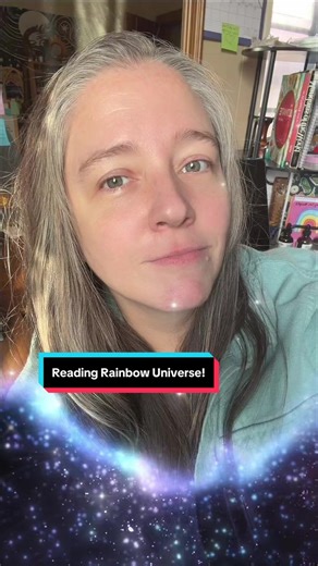 Reading Rainbow Universe filter fun! The flowing star nebula hair is cool!!! 🤩🌌🩵🎶📚🌈🙌 #filterfun #readingrainbow #nebula