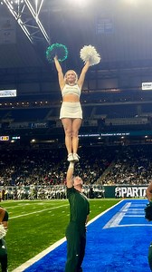 Last @msu_football was one month ago, can’t wait for 2026 season! | Michigan State Cheerleading Team