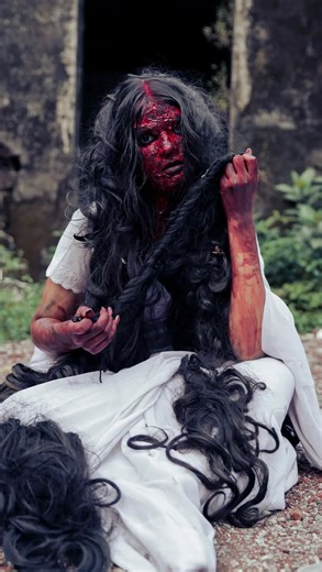 Vidhi Shah Shethia on Instagram: "Darna Mana Hai ❌☠️🩸 Makeup by yours truly🧟‍♀️ 📸 @vatsal_shethia . . . #HalloweenInspo #halloweenmakeup #deadbridemakeup #deadbride #halloweencostume #halloween #chudail #HalloweenReel #bloodmakeup #halloweenmakeuptutorial #trickortreat #prostheticmakeup #prosthetics #deadmakeup #alotfromlife #VidhiShah #alfl"