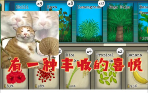 【Card Survival】 卡牌生存，热带岛屿，种田+养蜂详细攻略，种完之后有一种丰收的喜悦