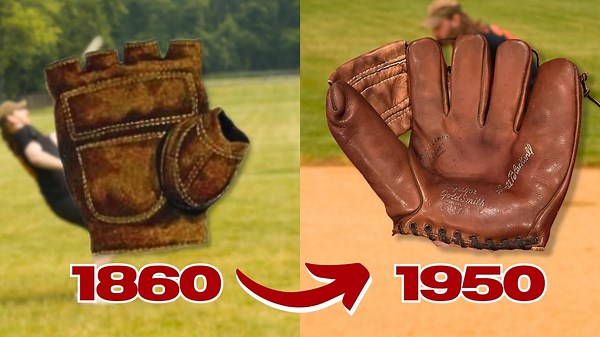 Fielding With A Glove From Every Decade