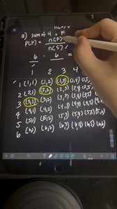 Probability in Rolling Two Dice #enginerdmath #math | Enginerdmath