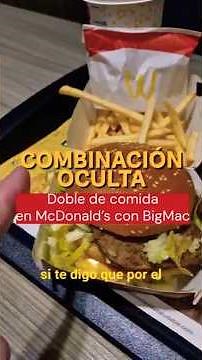 Do you order the Big Mac meal? Learn how to get DOUBLE the food for the same price 🍔📈 #mcdonalds