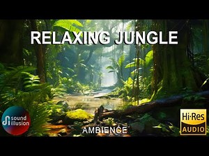 Relaxing Jungle Rainforest Ambience For Sleep and study