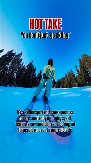 Georgie Dicks | Follow the Alpine Responsibility Code, these are the 10 rules to stay safe on the mountain. 🏔️ 1) Always stay in control. You must be... | Instagram