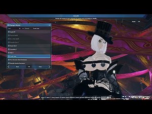 PSO2 NGS Character Creation Tutorial, Gothic Ringmaster Mia