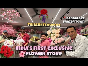 Bangalore’s Viral Flower Paradise 🌺 Inside India’s First Concept Flower Store