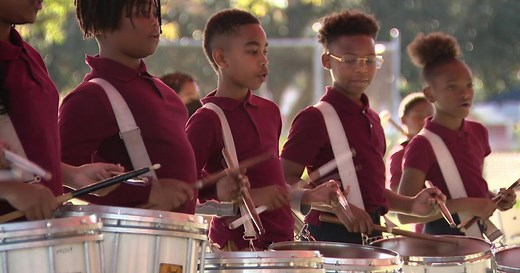 Music made by Tampa elementary school drum line is ‘heartbeat of the community’