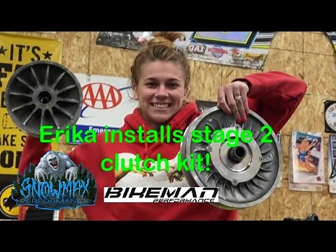 Erika Installs Stage 2 Bikeman Performance Clutch Kit