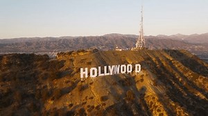Aerial Hollywood Sign Los Angeles Usa Stock Footage Video (100% Royalty-free) 1100868755 | Shutterstock