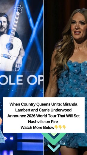 19K views · 411 reactions | Watch more: https://musicnews.azontree.com/when-country-queens-unite-miranda-lambert-and-carrie-underwood-announce-2026-world-tour-that-will-set-nashville-on-fire-%f0%9f%94%a5%f0%9f%8e%b8%f0%9f%91%91/ | Genius Y Locus | Facebook