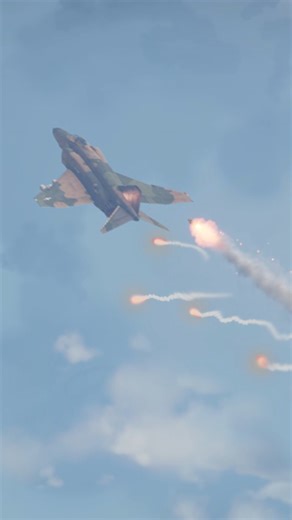 CreativeComparison on Instagram: "F-4 Phantom II Pilot Shows Incredible Missile Evasion Skill - #f4phantomii #fighterplane #missileevasion"
