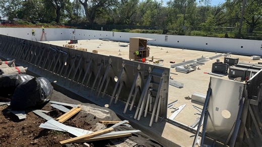 Construction on Chico's new aquatic center makes progress, slated for fall 2026 completion