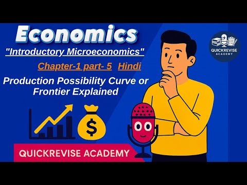 Chapter-1 Part-5 - Explanation of Production Possibility Curve or Frontier Class-11