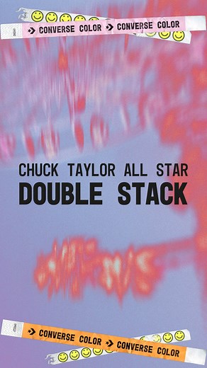 La tendencia que redefine la comodidad: Chucks Double Stack.✨ Elevación total, estilo único. Descubre tu nuevo look. Da clic en el link de la bio. | CONVERSE