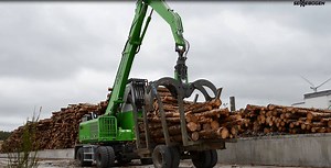 2.8K views · 105 reactions | Timber handling at the log yard with Pick & Carry Machines plus Trailer: Two new SENNEBOGEN 730 E for Barthel Pauls Söhne Ag in Halconreux, Belgium. Job site report: goo.gl/hBRv8s Pick & Carry Holzumschlag mit Anhänger auf dem Rundholzplatz: Zwei neue SENNEBOGEN 730 E bei Barthel Pauls Söhne AG im belgischen Halconreux. Einsatzbericht: goo.gl/RWMKfI | SENNEBOGEN | Facebook