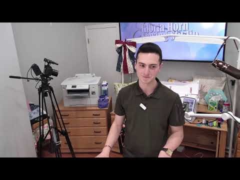 4/1/26 Making Patches with Brother Artspira! w/ John