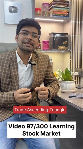 Video 97/300 Learning Stock Market | Trade Ascending Triangle Chart Pattern