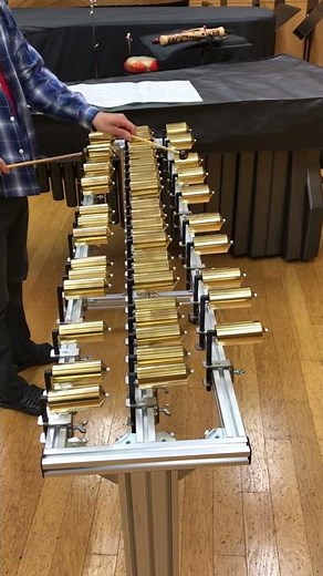 so Rare Percussion Instrument ‘RIN’ with microtone from Japan 微分音を搭載した打楽器「凛(RIN)」の音色