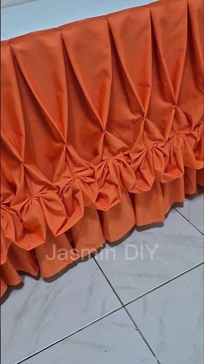 Box Pleats Table Skirt design Ideas