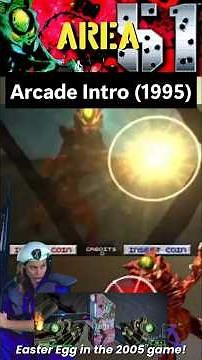 AREA 51 ARCADE OPENING (1995) #area51 #cutscene #military #gaming #short #shorts #retrogaming #retro