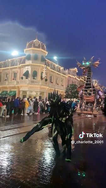 Maleficent Fire Accident at Disneyland Paris
