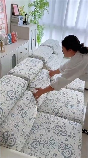 Full Coverage Sofa Cover | Easy Install, No Gaps & Complete Protection " #shortsfeed