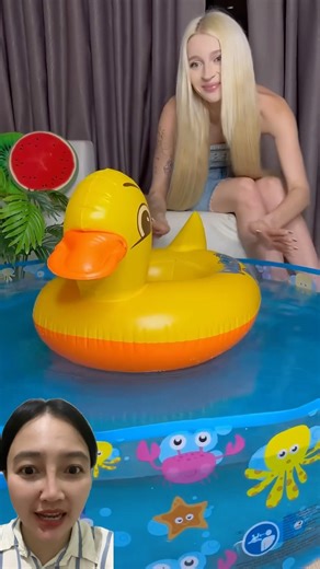 MENG MAU IKUT BERENANG JUGA ⁉️ MAMI BIKIN KOLAM RENANG MINI BUAT MENG !