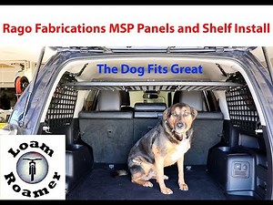 Rago MSP Panel and Shelf Install 5th Gen 4Runner