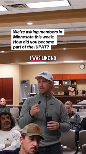 Joining our union changes lives! We were in Minnesota this week at District Council 82, meeting members and learning about their path into our union. If you’re looking to build a better future for yourselves and your family, join or form a union at your workplace today. | International Union of Painters and Allied Trades