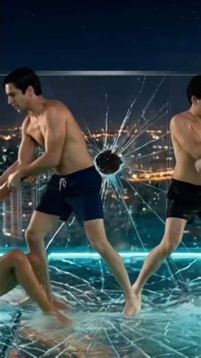 Have you ever wondered what happen if someone fall off an infinity pool #facts #pool