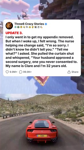 UPDATE 3. I only went in to get my appendix removed. But when I woke up, I felt wrong. The nurse helping me change said, -I_m so sorry. I didn_t know... #foryou #fyp #reels #viral #redditstorytime #redditposts #storytime #redditstories #reddit #askreddit #paranormal #redditparanormal #nosleep | Top Lavish