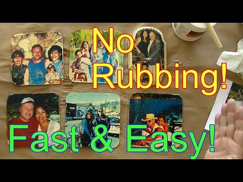 AMAZING Image Transfers to Wood | No Sublimation, No Rubbing, No Heat Press!