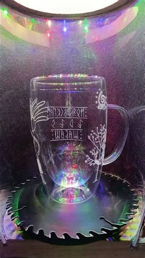 Кокопеля на стакане