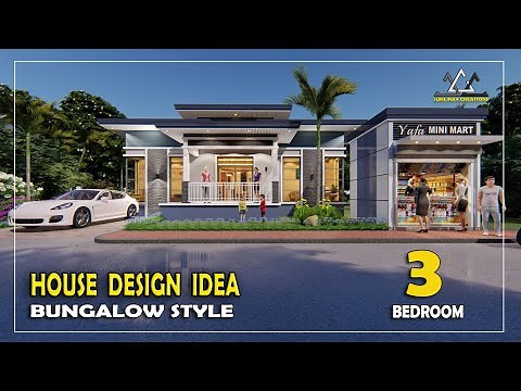 Simple House with SARI SARI STORE Design Ideas | by: junliray creations