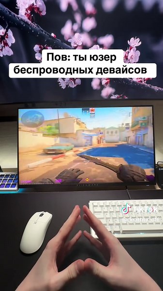 Пов: Ты юзер беспроводных девайсов #пк #компьютер #комп #течток #сетап #девайсы