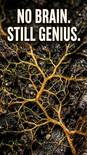 How Slime Mold Solves Mazes Without a Brain #wildlife #biomimicry #facts #animals