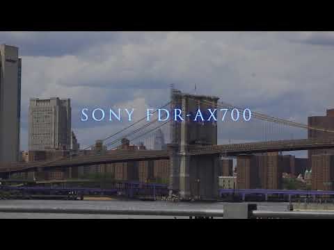 4K HDR (HLG 3) Detailed shots demo | Sony FDR-AX700 4K HDR Camcorder