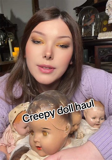 Creepy Antique Baby Doll Haul: Unearthing Oddities