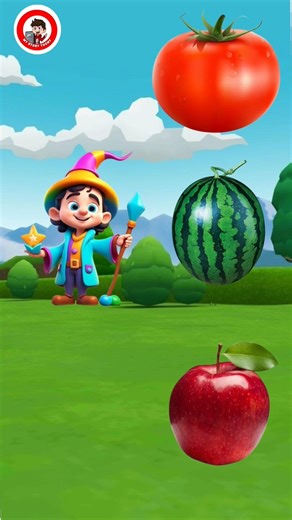 জল দিয়ে ফল থেকে মানুষ করলো। Bangla cartoon mojar golpo #shorts