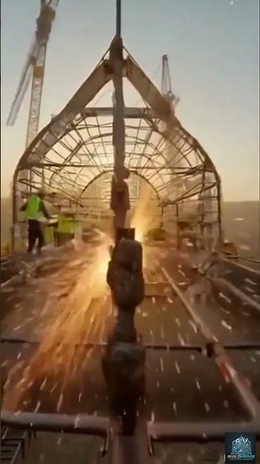 🔥 Modern Steel Warehouse Construction in Industrial Zone #buildingconstruction