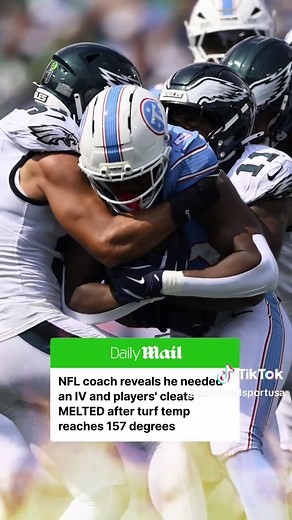 The Philadelphia Eagles escaped Nashville with a dramatic 24-20 win over the Titans, but the extreme heat made the victory come at a major physical cost. Turf temperatures reportedly reached 157 degrees, with players dealing with melting cleats, painful feet and intense heat throughout the game. Eagles head coach Nick Sirianni even needed an IV afterward, while players called it one of the toughest games they’ve experienced. Jordan Mailata also renewed calls for the NFL to move toward all-grass