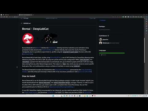 Simple Bonsai + DeepLabCut Tutorial