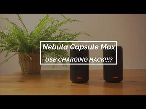 Nebula Capsule Max charging HACK!!!?