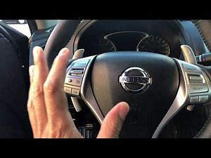 Nissan Altima – how to open Fuel door, fuel lid, gas lid, gas cap
