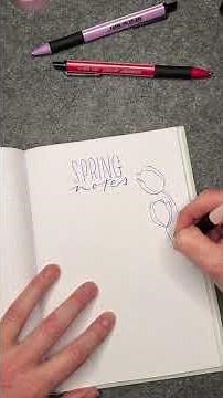 STABILO pointball NatureCOLORS Wildflower. Creation of a Journal for the year 2026, by ‪@Landletterei‬