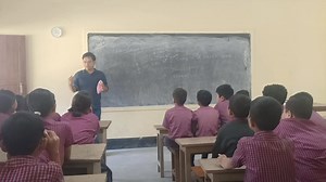 34K views · 489 reactions | Conducted a class on the importance of non-verbal communication. Interested school owners/principals may contact me at 097741 54516 to conduct classes at their school. We conduct pronunciation, body language, etiquette training, etc for school students. | Anto Rukbo Page | Facebook