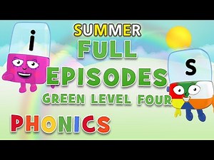 #SummerLearning Alphablocks - Green Level Four | FULL EPISODES 4-6 | Learn to Read #HomeSchooling