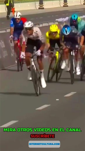 IMPRESIONANTE LA VELOCIDAD DE SPRINT DE ISAAC DEL TORO #deporte #ciclismo #sports #cycling #short